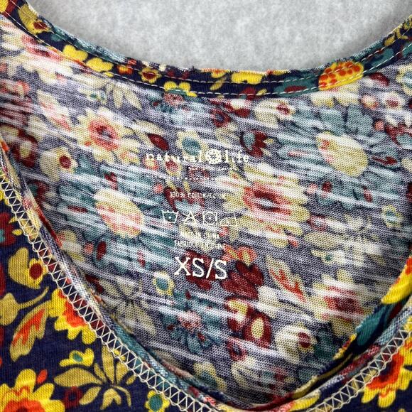 Natural Life Floral Hangout Cotton Sleeveless Midi Dress Size XS/S - Picture 10 of 10